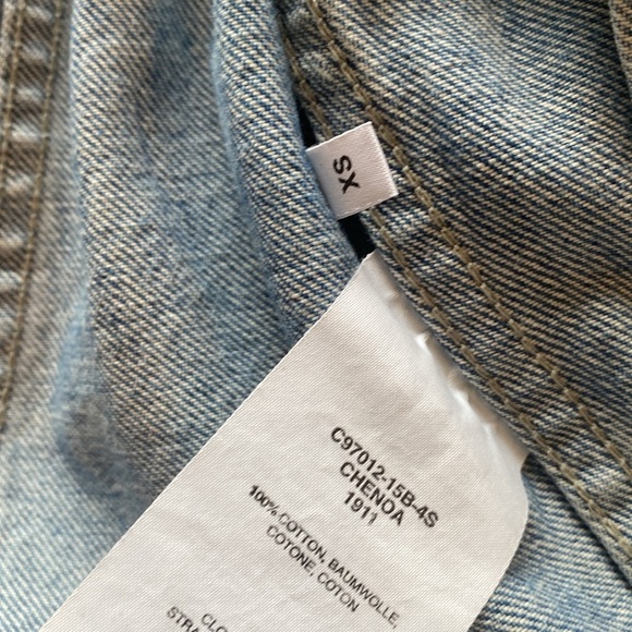CLOSED Women's Chenoa Mid Blue Jean Jacket Size XS - Picture 8 of 16